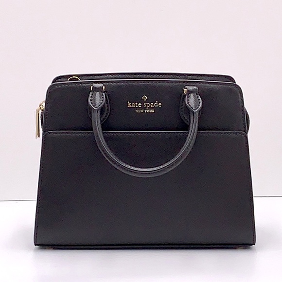 KATE SPADE Madison Saffiano Leather
(NWT
Small Satchel BLACK COLOR - Picture 3 of 13